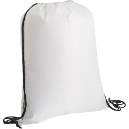 Lightweight Drawstring Bag 210D White